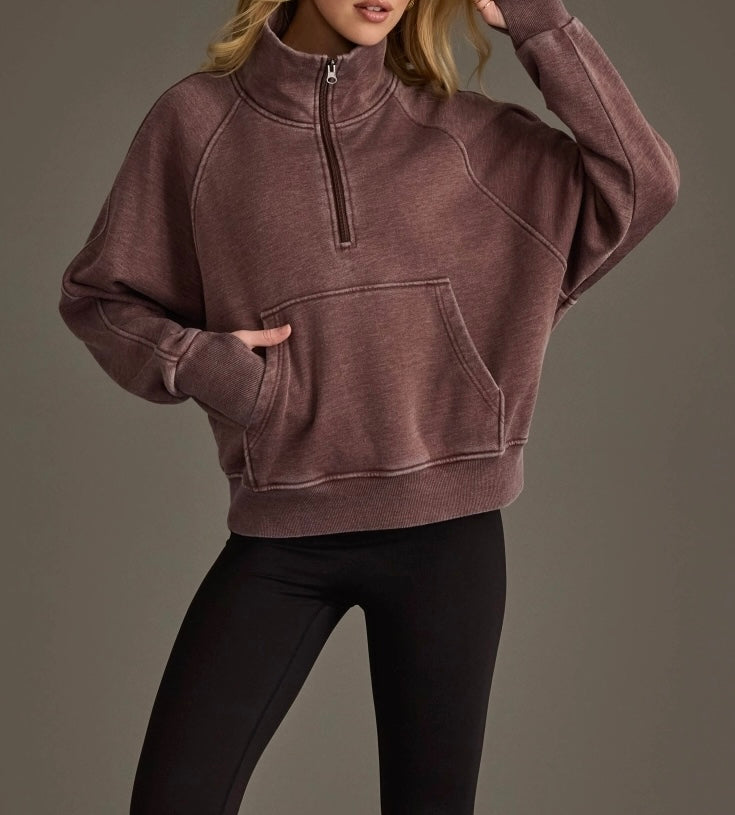 Quarter Zip Sweatshirt