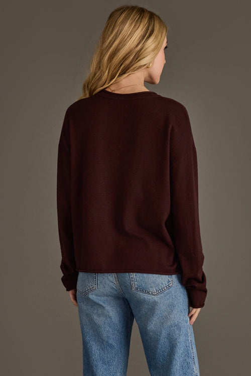 Button up cardigan - Dark Brown