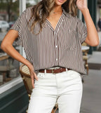 Rolled Sleeve Lenny Top