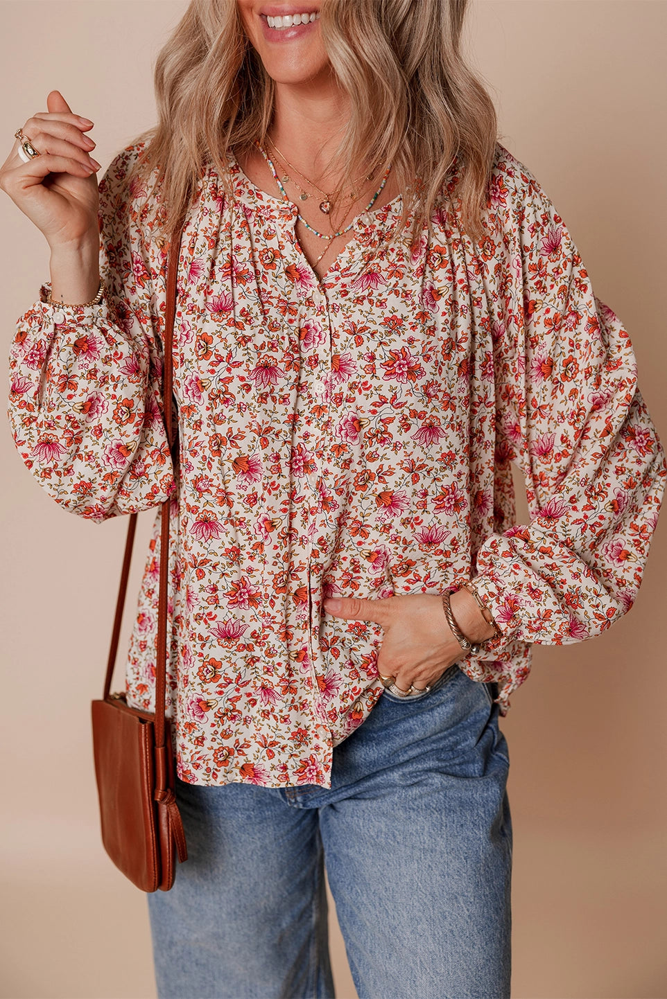 Sunday Morning Blooms Blouse