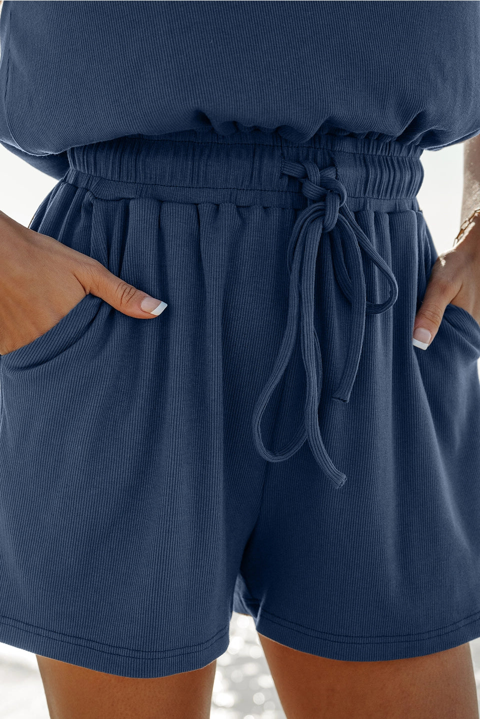 Buttery Light Ribbed Romper