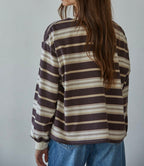 Multi Striped Long Sleeve Top