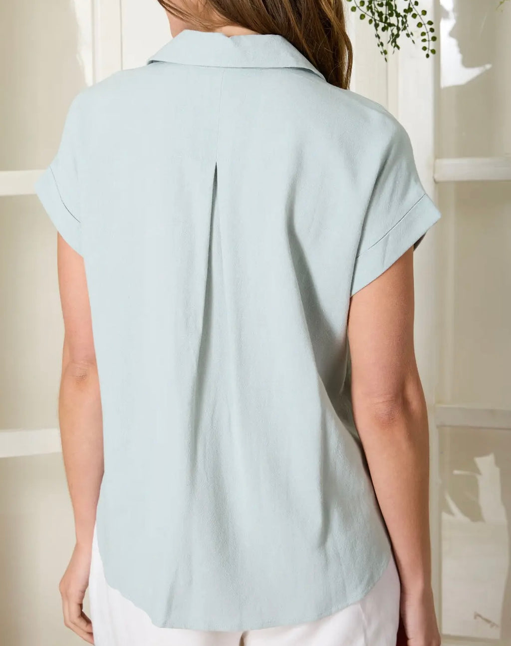 Collard Cuff Sleeve Top