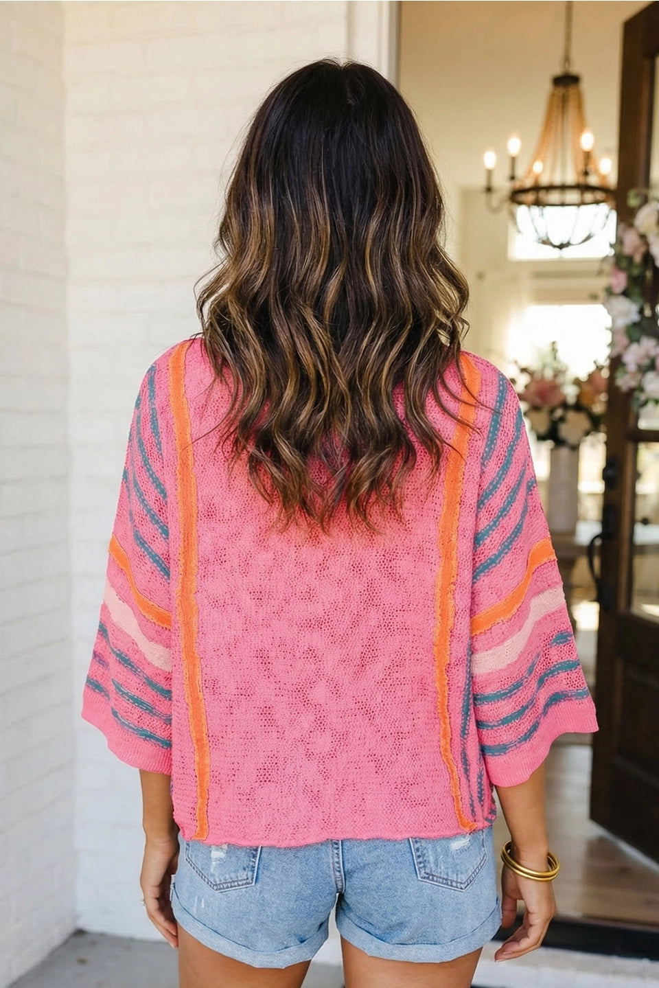 Vibrant Pink Quarter Sleeve