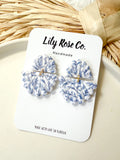 Floral Fan Earrings