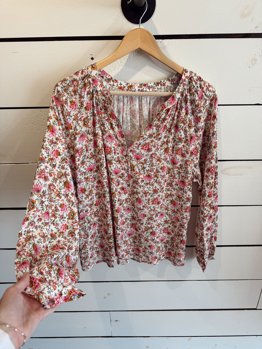 Sunday Morning Blooms Blouse