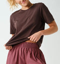 Classic Boxy Fit Tee - Coffee Bean