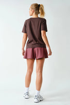 Classic Boxy Fit Tee - Coffee Bean