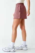 Sculpt A-Line Active Skort - Rosewood
