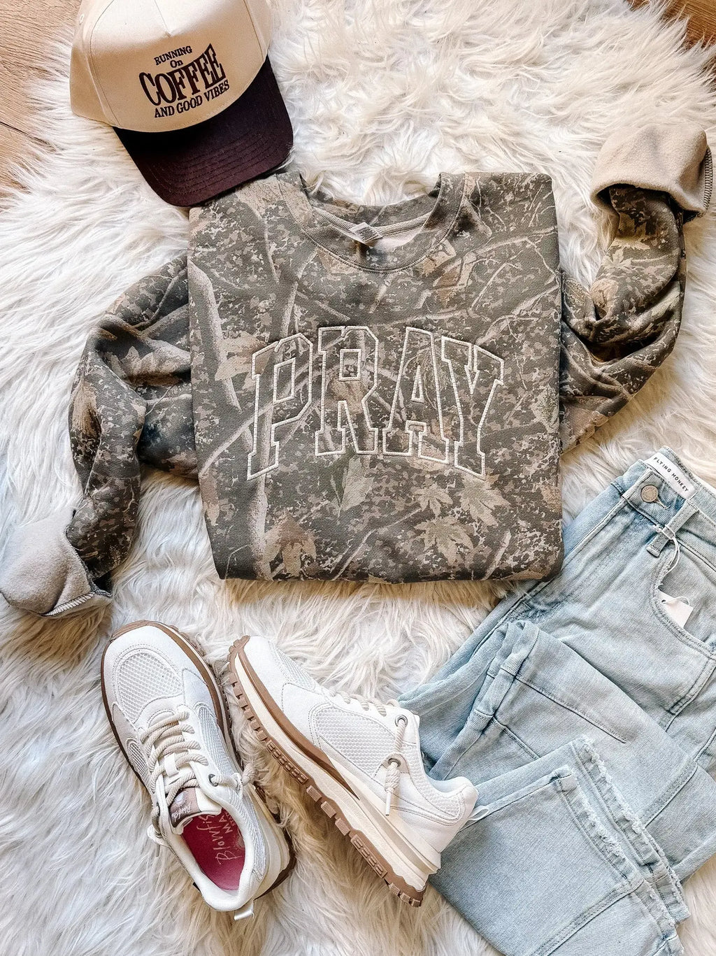 Pray Camo Sweatshirt