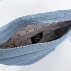Jolie Puffer Bum Bag - Light Denim