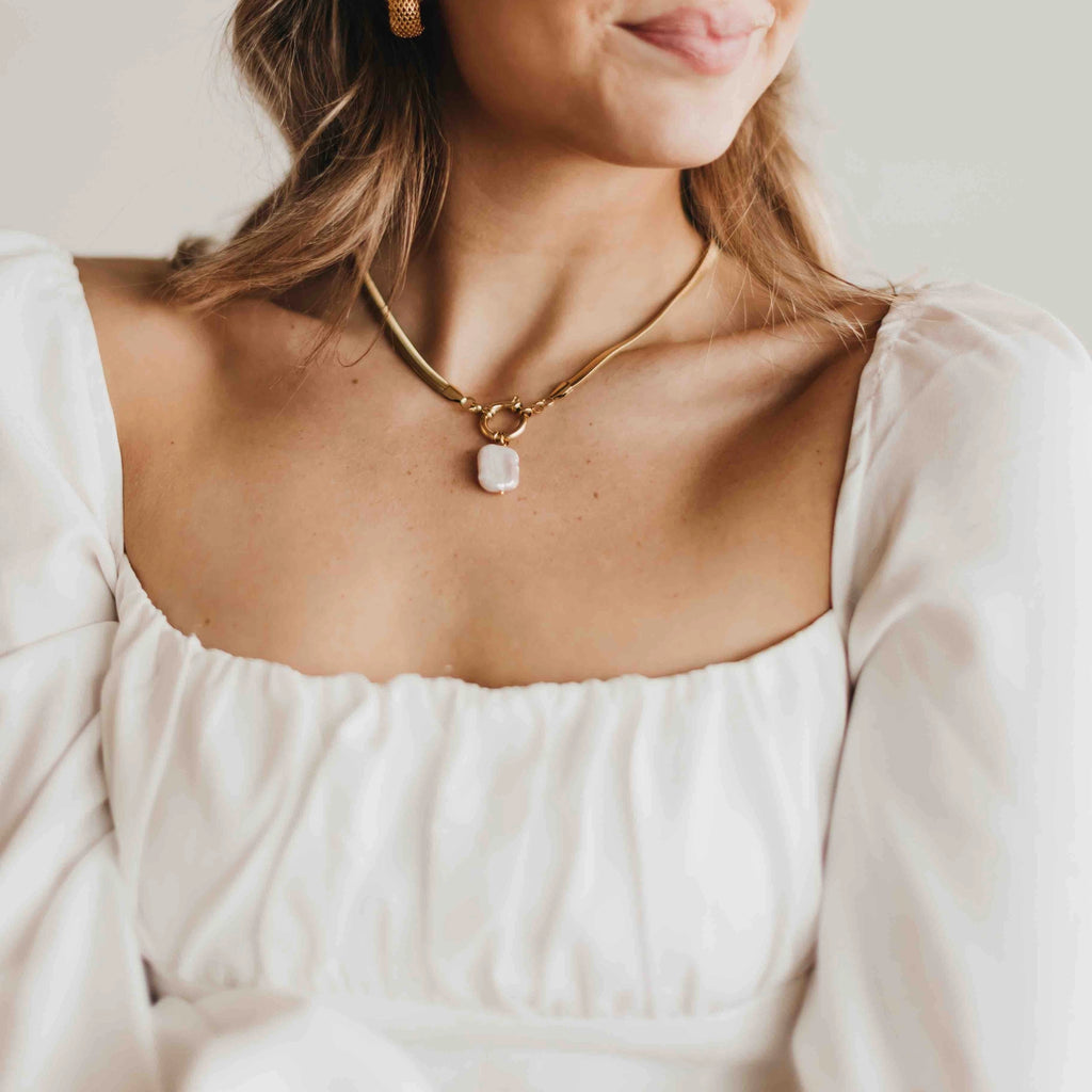 Mother Of Pearl Necklace