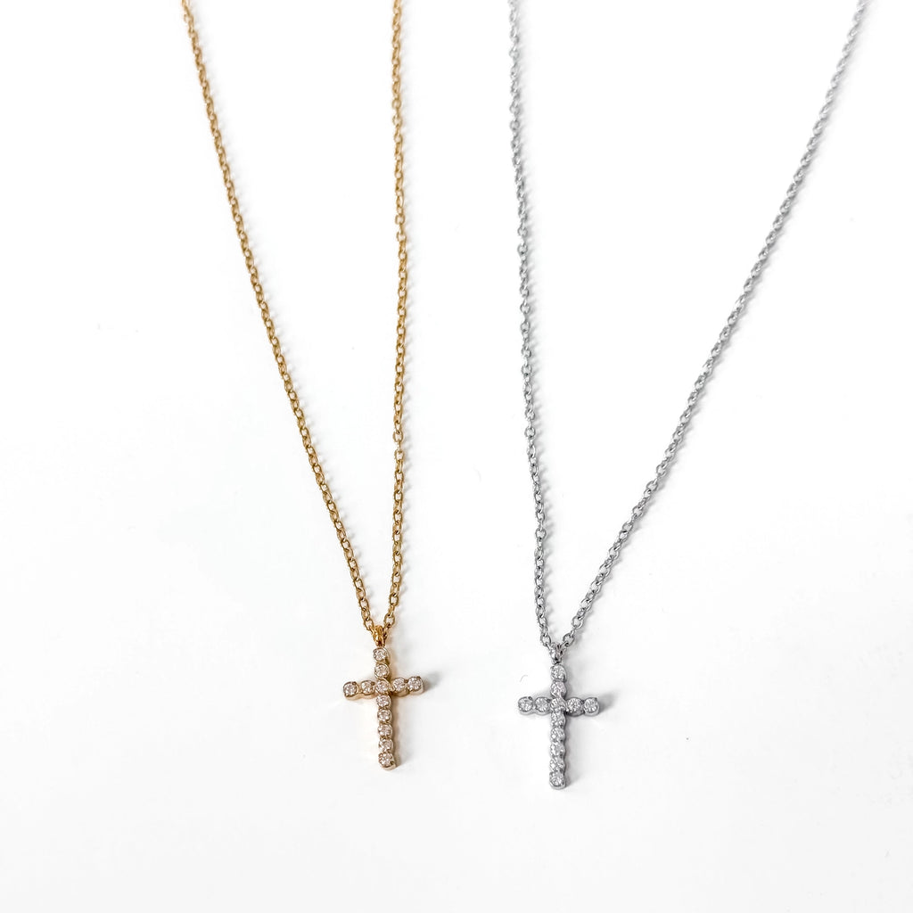 Shiloh Simple Cross Necklace