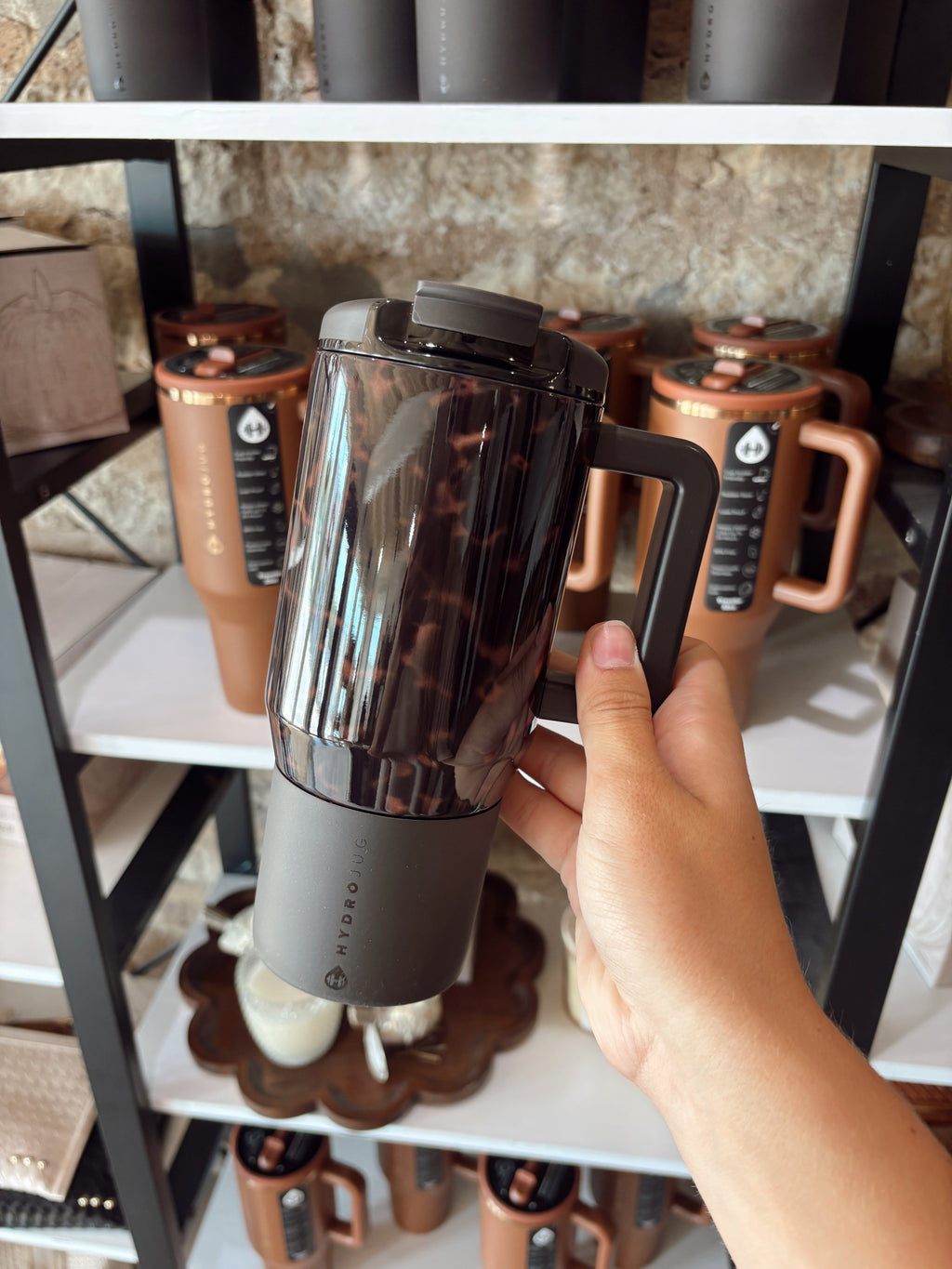Mocha Tortoise HydroJug - 20 oz Coffee Mug