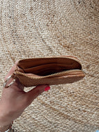 Paris Card Wallet - Brown