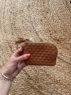 Paris Card Wallet - Brown