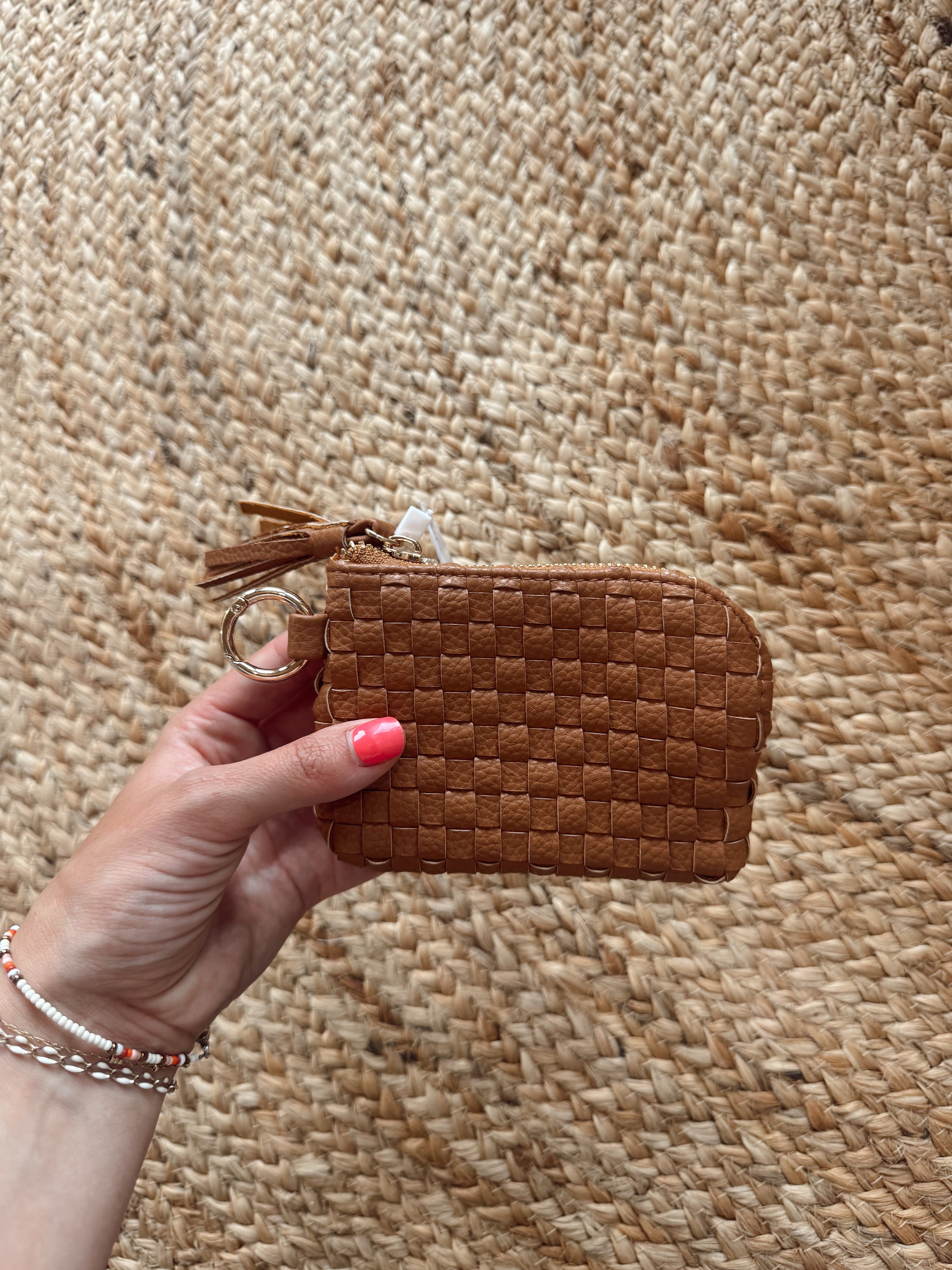 Paris Card Wallet - Brown