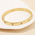Rhinestone Bangle Bracelet
