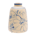 Antique Floral Taper Bud Vase