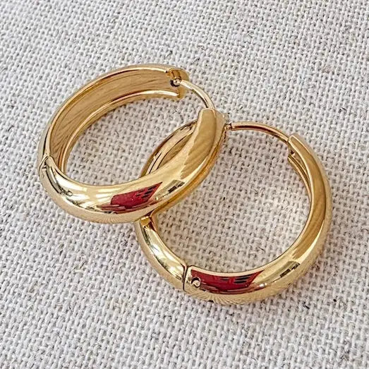 Gold Hoop Earrings