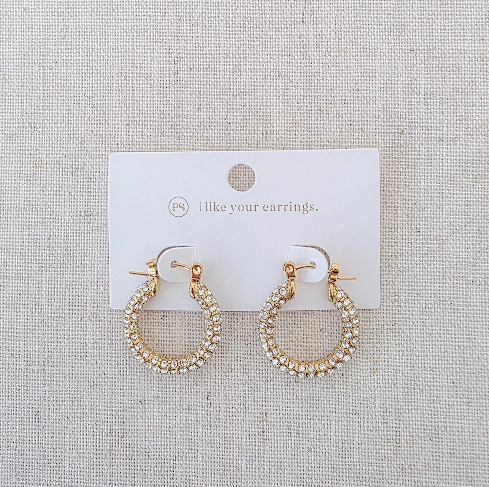 Lizzie Pave Hoops