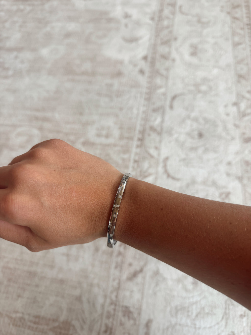 Silver Waterproof Cuff