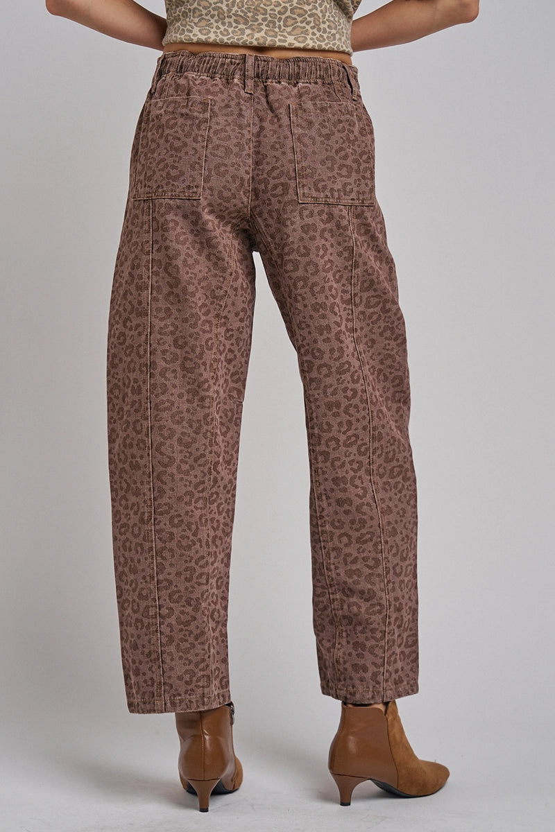 Vintage Leopard Pants