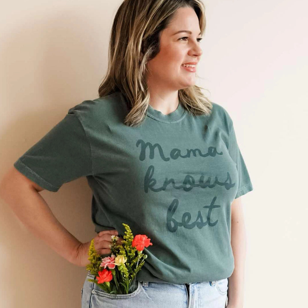 Mama Knows Best Graphic Tee