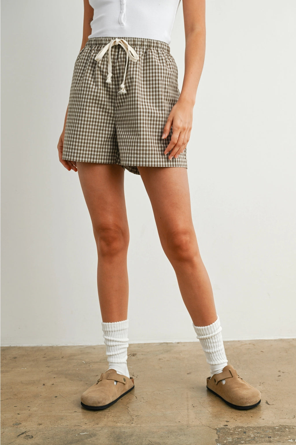 Autumn Days High Waisted Shorts