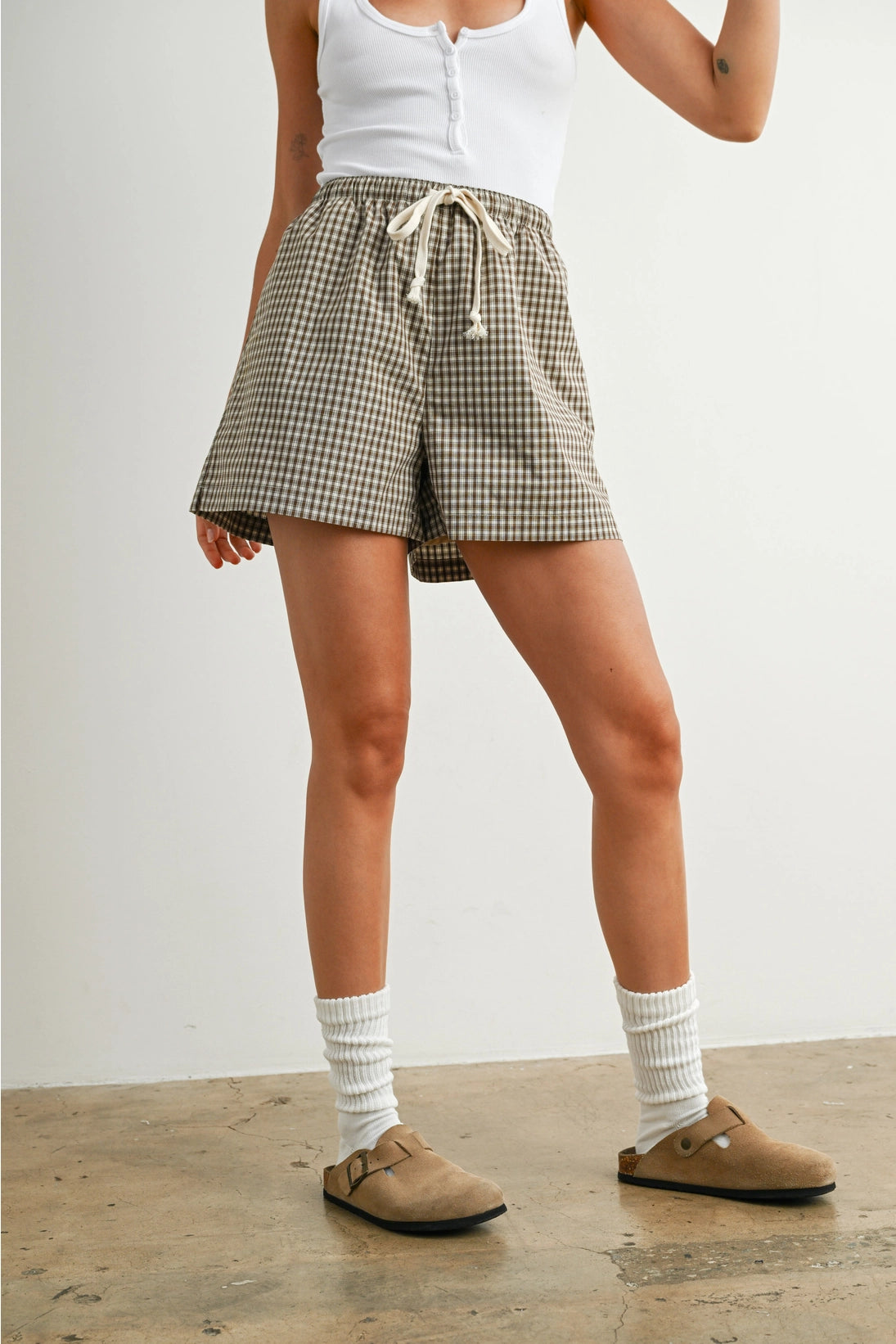 Autumn Days High Waisted Shorts