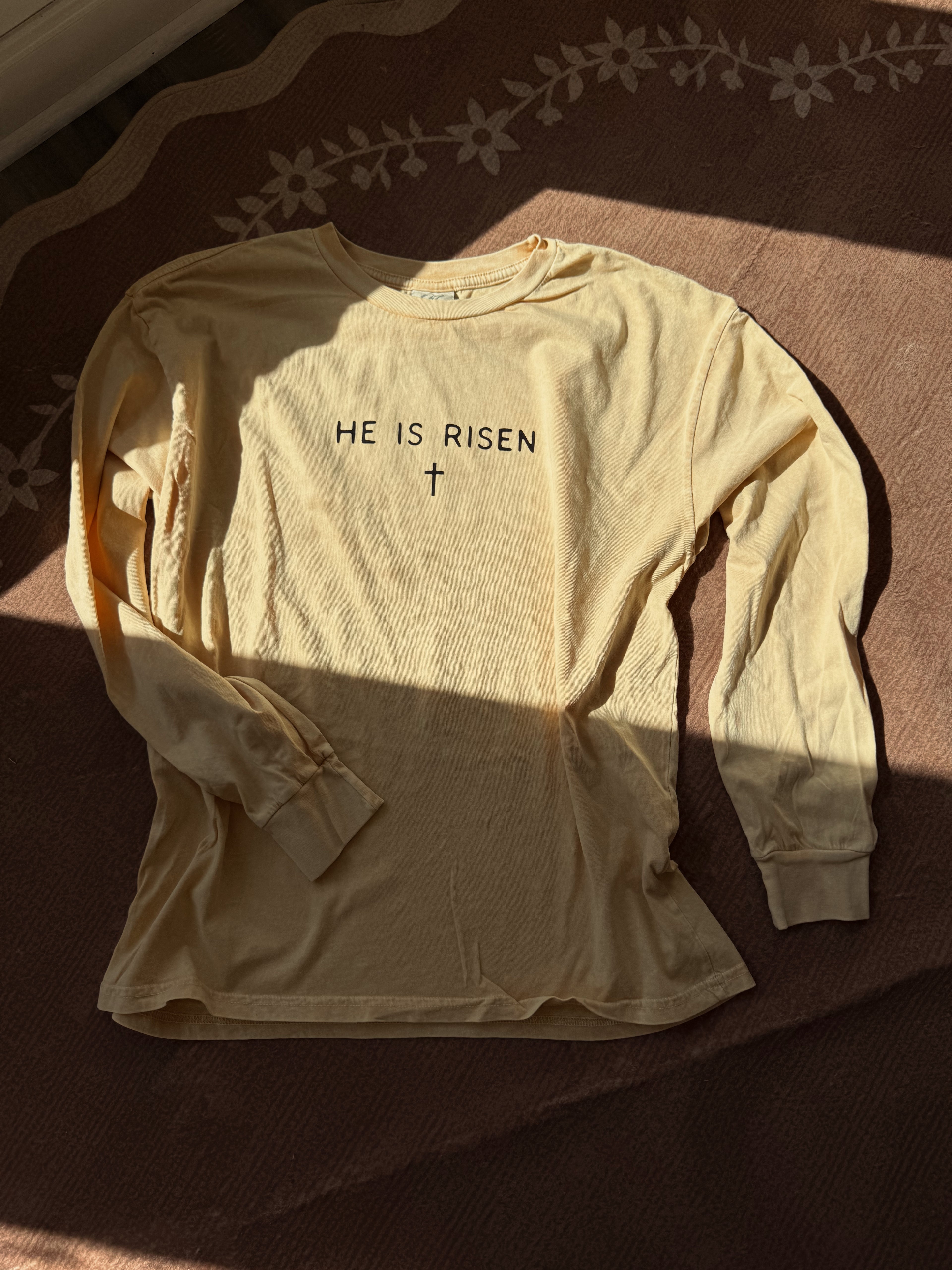 He Is Risen Graphic Long Sleeve